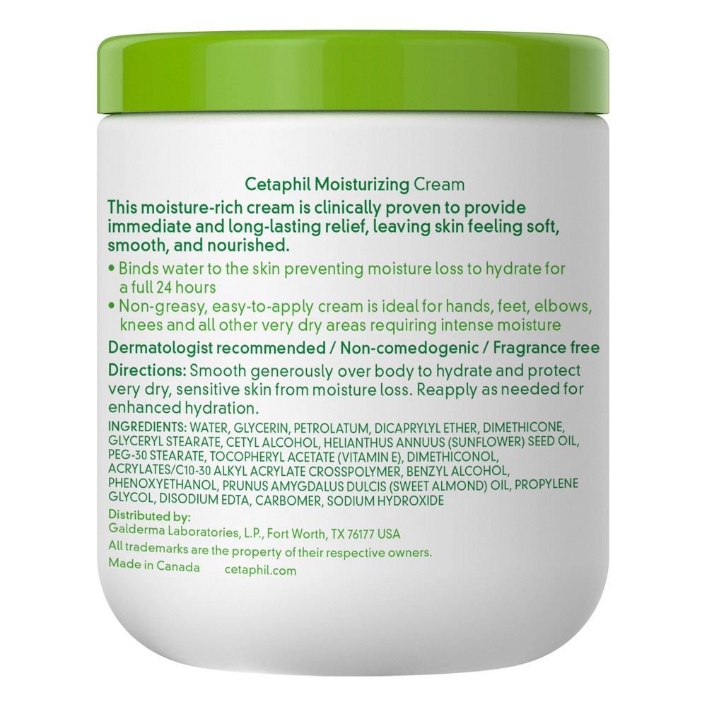 slide 2 of 4, Cetaphil Moisturizing Body Cream, 20 oz