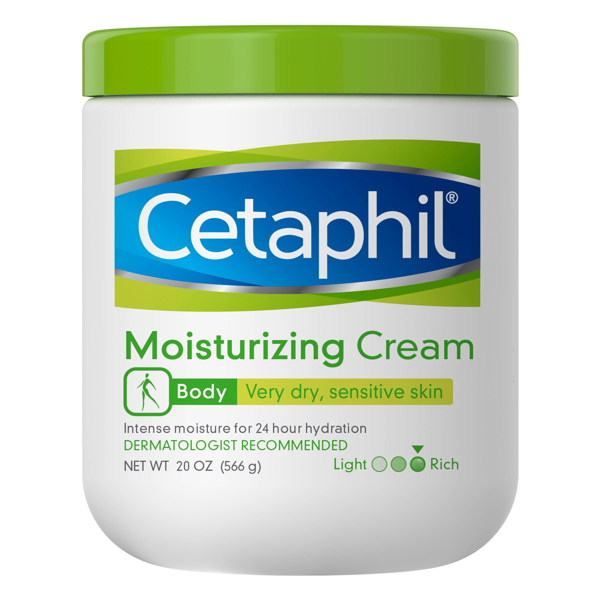 slide 1 of 4, Cetaphil Moisturizing Body Cream, 20 oz