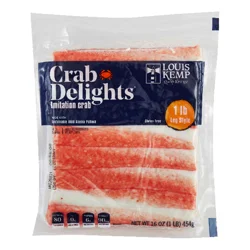 Louis Kemp Crab Delights Leg Style Crab Flavored Seafood 16 oz