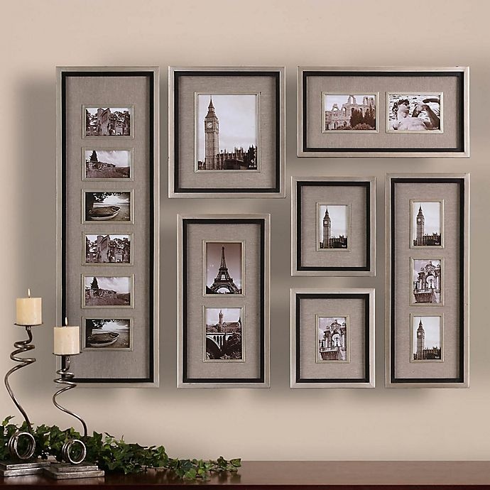 slide 2 of 2, Uttermost Massena Picture Frame Collage, 7 ct