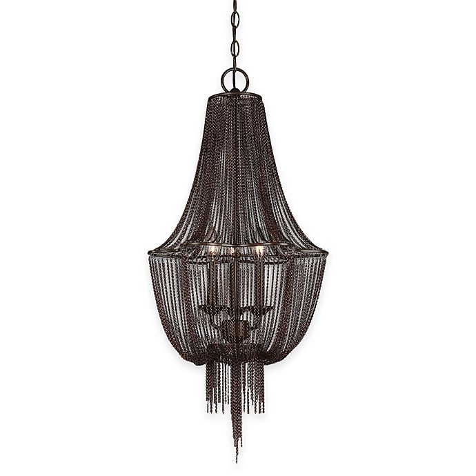 slide 1 of 2, Uttermost Lezzeno 3-Light Chandelier, 1 ct