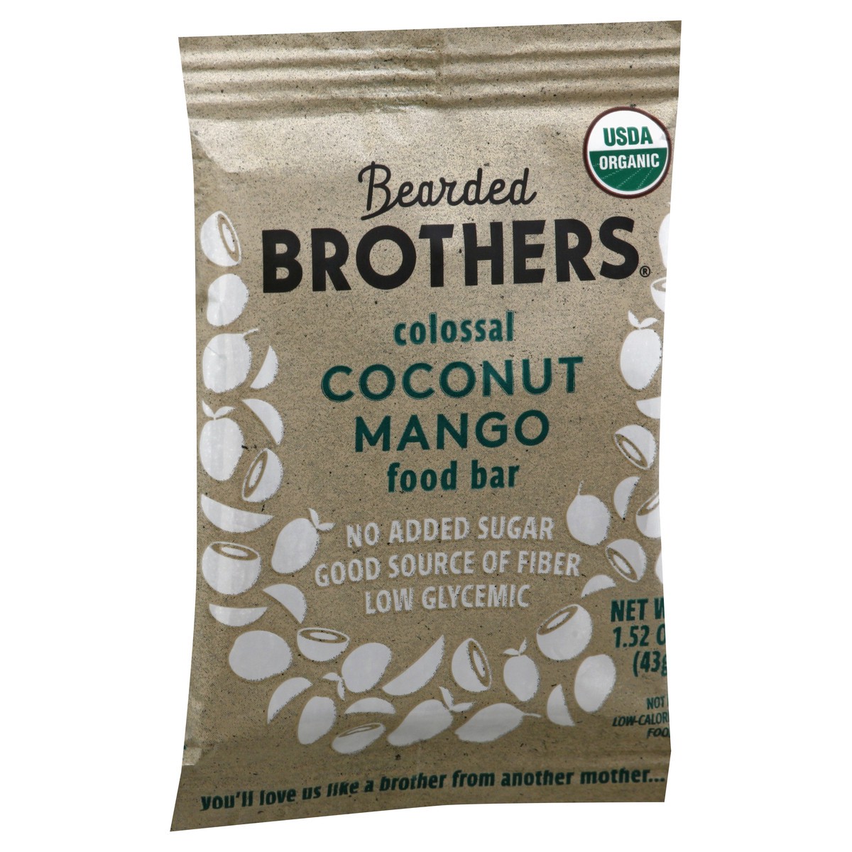 slide 3 of 12, Bearded Brothers Colossal Coconut Mango Food Bar 1.52 oz, 1.52 oz