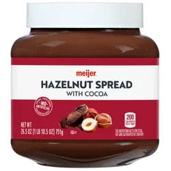 Meijer Hazelnut Spread, 26.5 oz