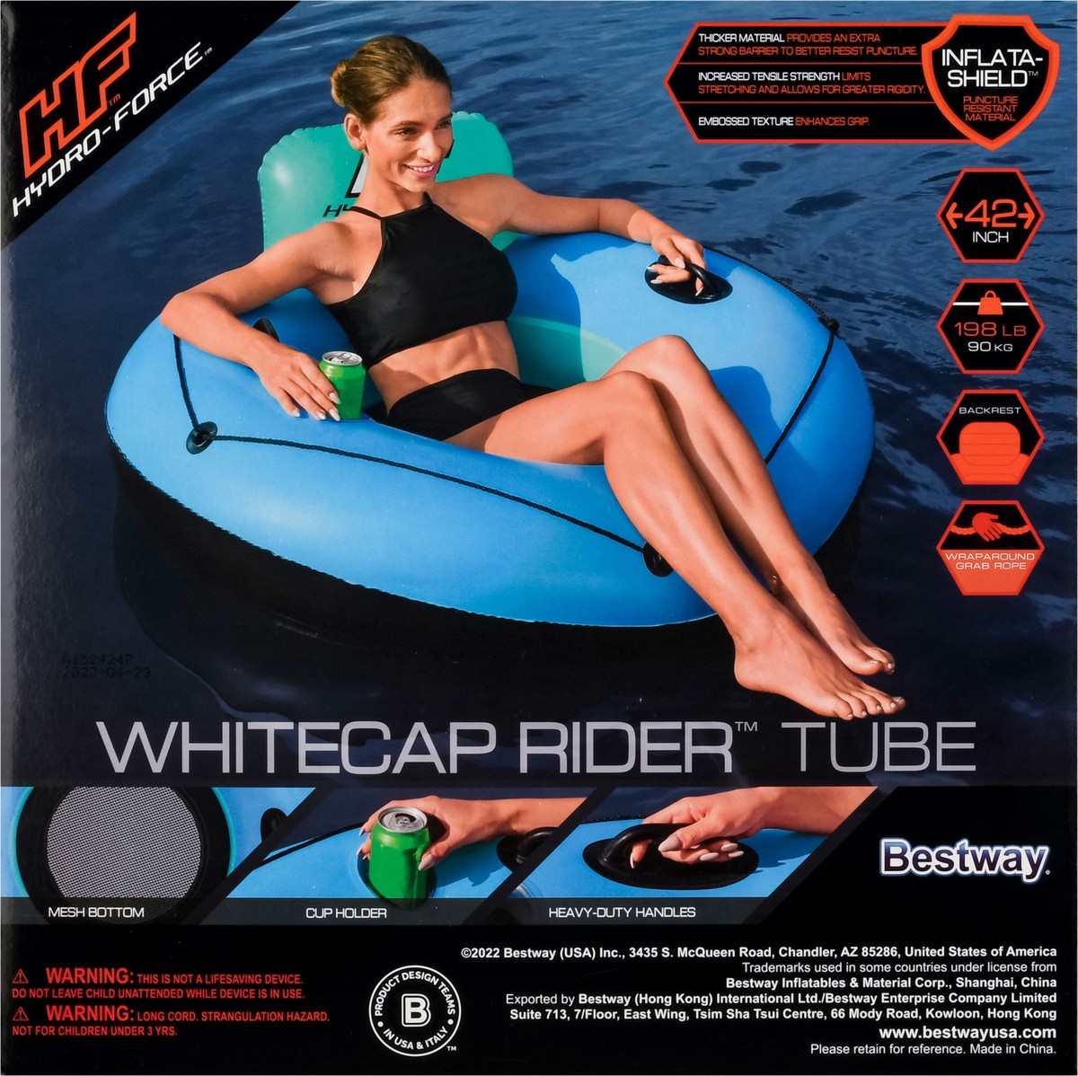 slide 7 of 11, Bestway Best Whitecap Rider Tube - Ea, 1 ct
