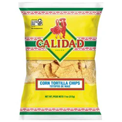 Calidad Yellow Corn Tortilla Chips - 11 oz