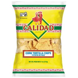 Calidad Corn Tortilla Chips, 11 oz