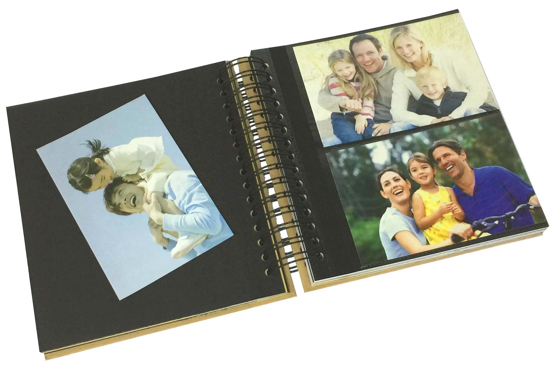 slide 4 of 6, Spiral Kraft Chipboard Journal By Recollections, 8.75 in x 8.875 in