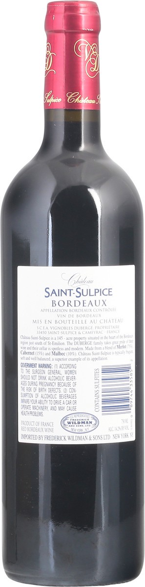 slide 9 of 9, Chateau Saint-Sulpice Bordeaux 750 ml, 750 ml