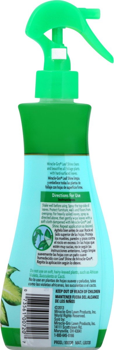 slide 8 of 9, Miracle-Gro Miracle Gro Leaf Shine, 8 fl oz