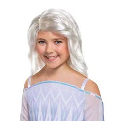 Disney Frozen 2 Elsa Kids' Halloween Costume Wig: Fairytale Hair Accessory, Ages 4+