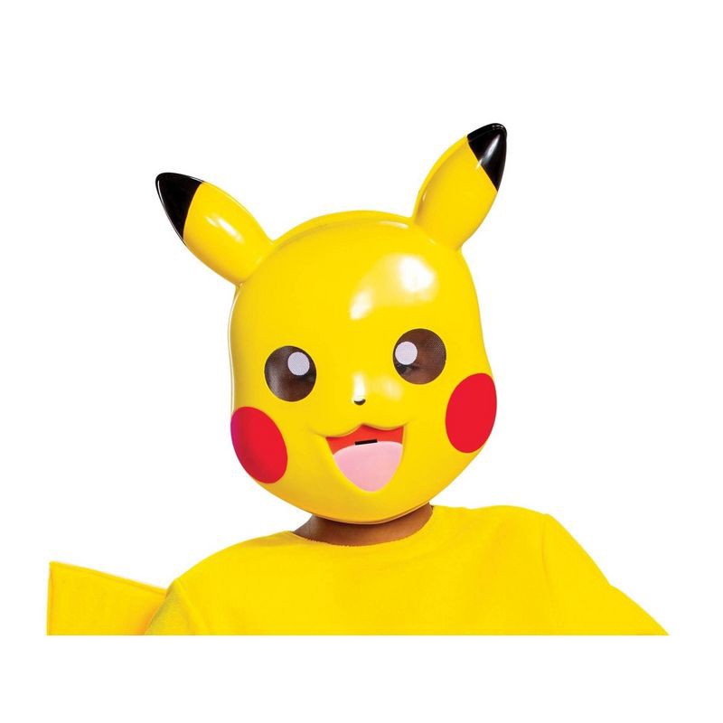 slide 3 of 6, Pokemon Kids' Pokémon Pikachu Classic Halloween Costume Jumpsuit M (7-8), 1 ct