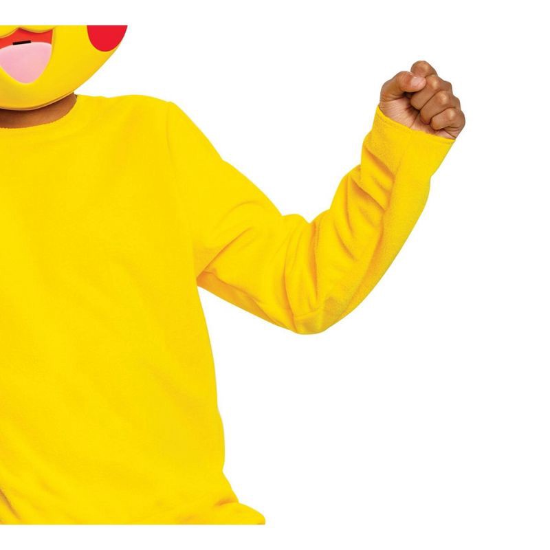 DISGUISE KID'S POKEMON PIKACHU JUMPSUIT COSTUME, YELLOW, SIZE Small (4-6)