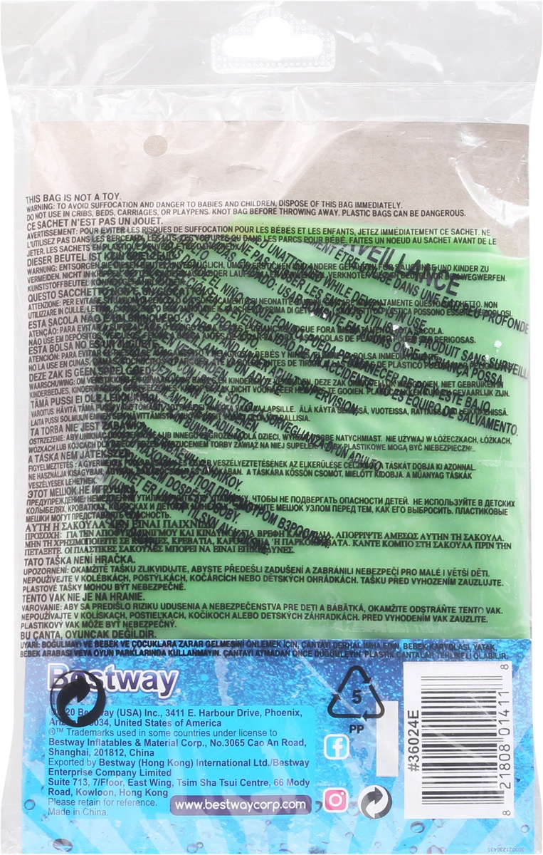 slide 2 of 9, H2O GO! Frosted Neon Swim Ring 1 ea, 1.0 ct