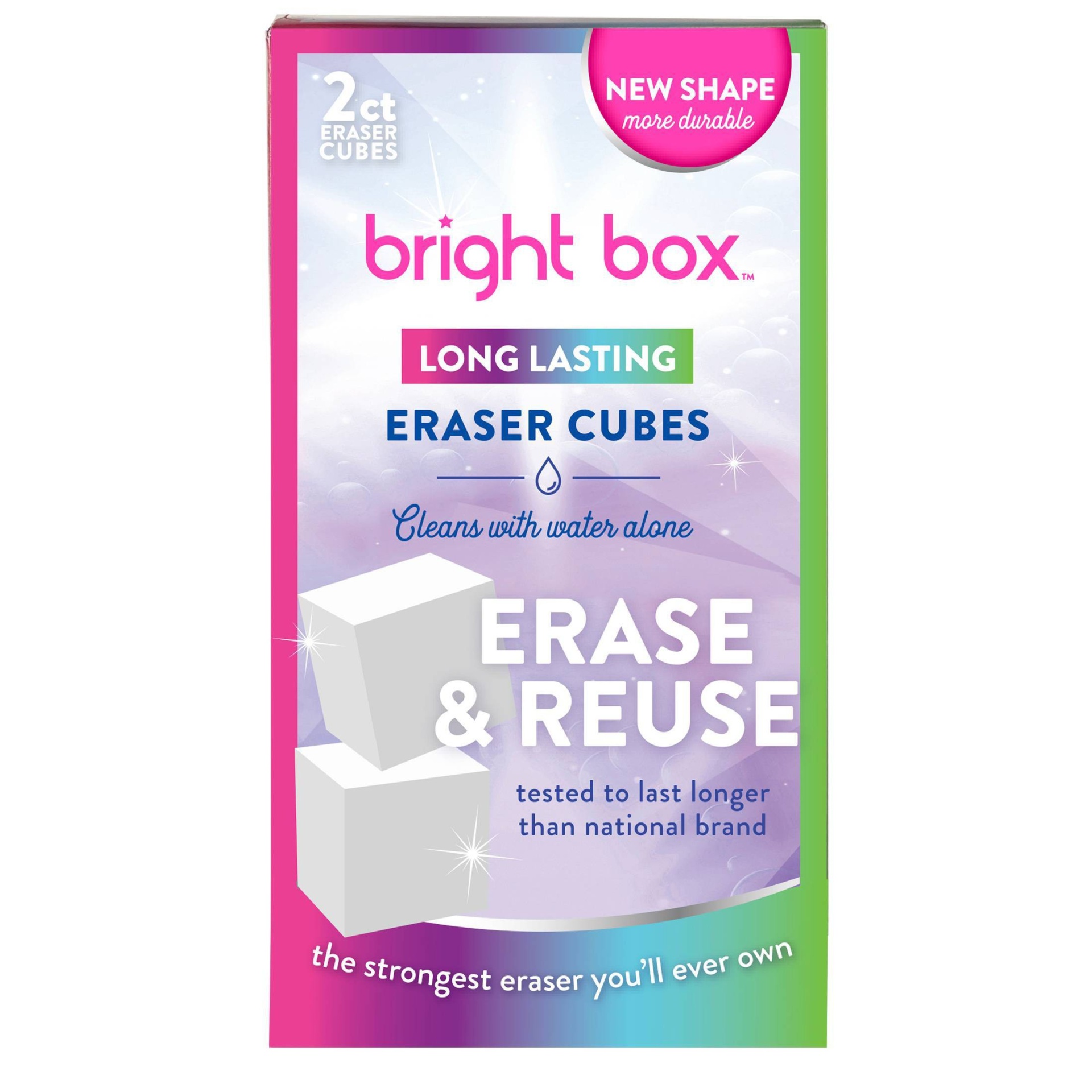 slide 1 of 6, Bright Box Eraser Cube, 2 ct