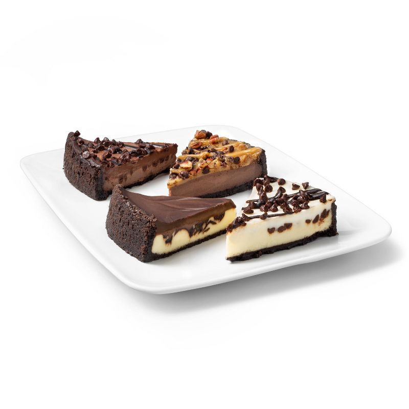 slide 2 of 3, Chocolate Cheesecake Sampler - 8in/32oz - Favorite Day™, 32 oz