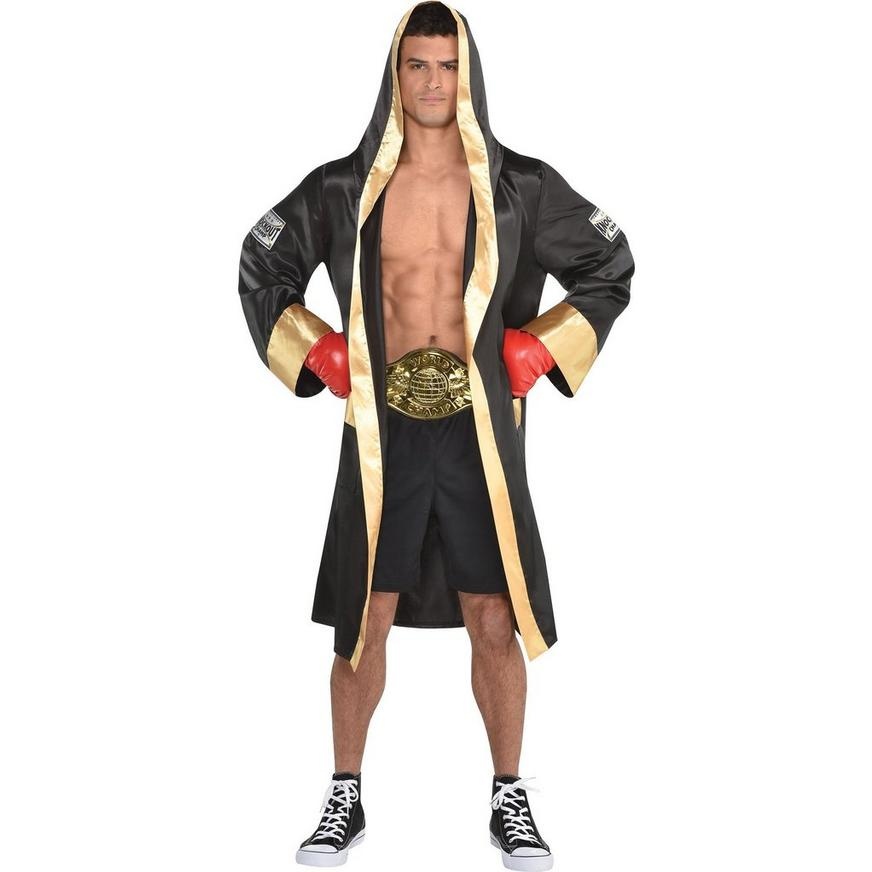 slide 1 of 1, Party City Adult Boxer Robe, 1 ct