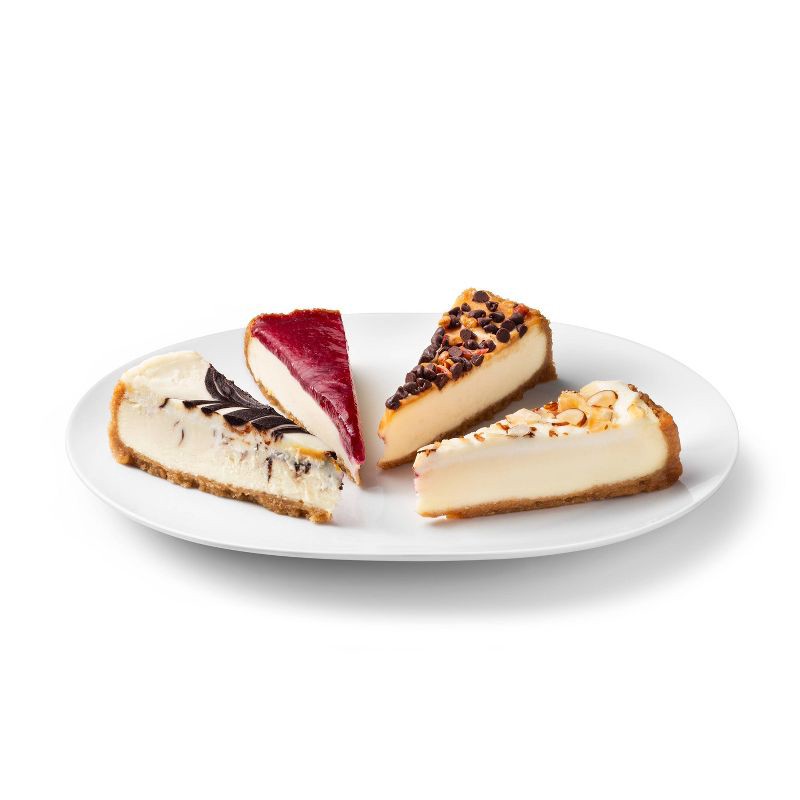 slide 2 of 3, Cheesecake Sampler - 12oz/4ct - Favorite Day™, 4 ct; 12 oz