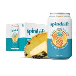 Spindrift Pineapple Sparkling Water - 8pk/12 fl oz Cans