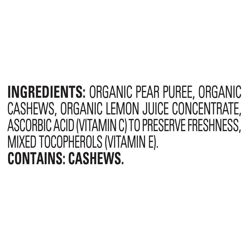 slide 8 of 8, Happy Baby Nutty Blends Organic Pears & Cashew Butter Baby Food Pouch - 3oz, 3 oz