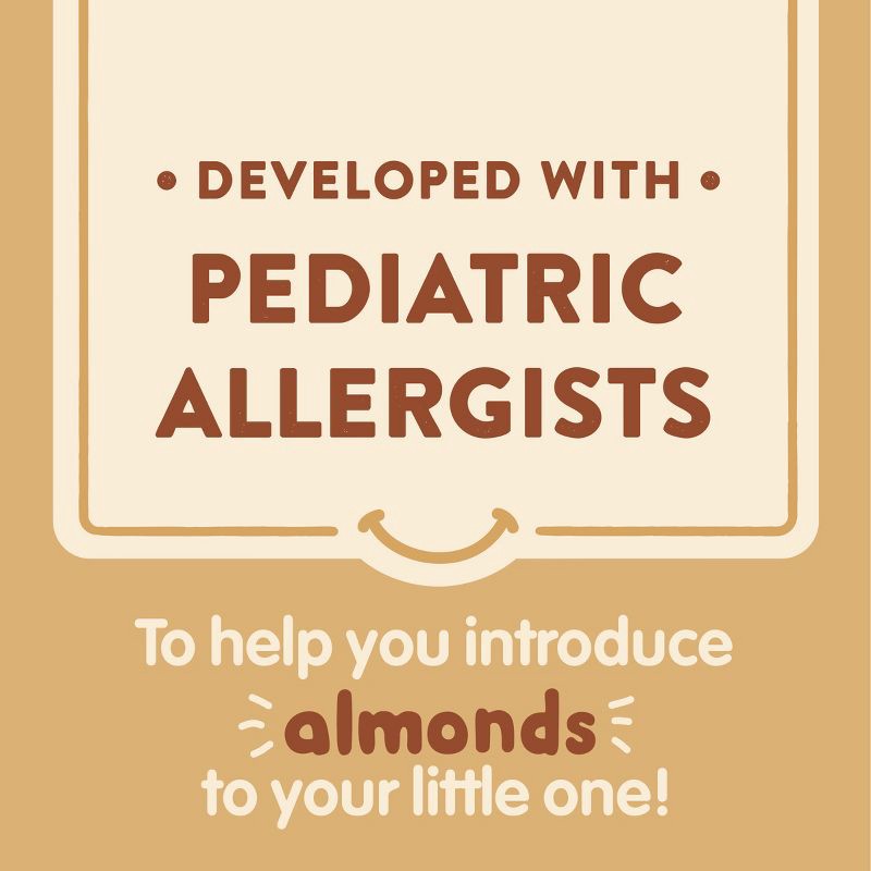 slide 4 of 7, Happy Baby Nutty Blends Organic Bananas & Almond Butter Baby Food Pouch - 3oz, 3 oz