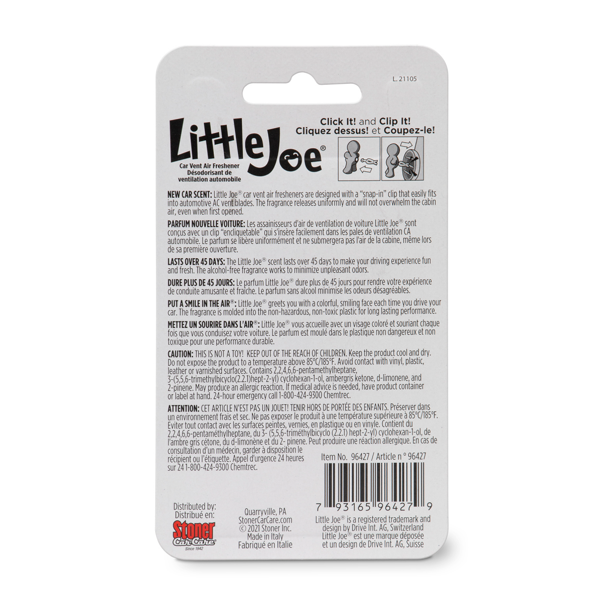 slide 2 of 2, 3M Little Joe Hockey Red Air Freshener New Car, 1 ct