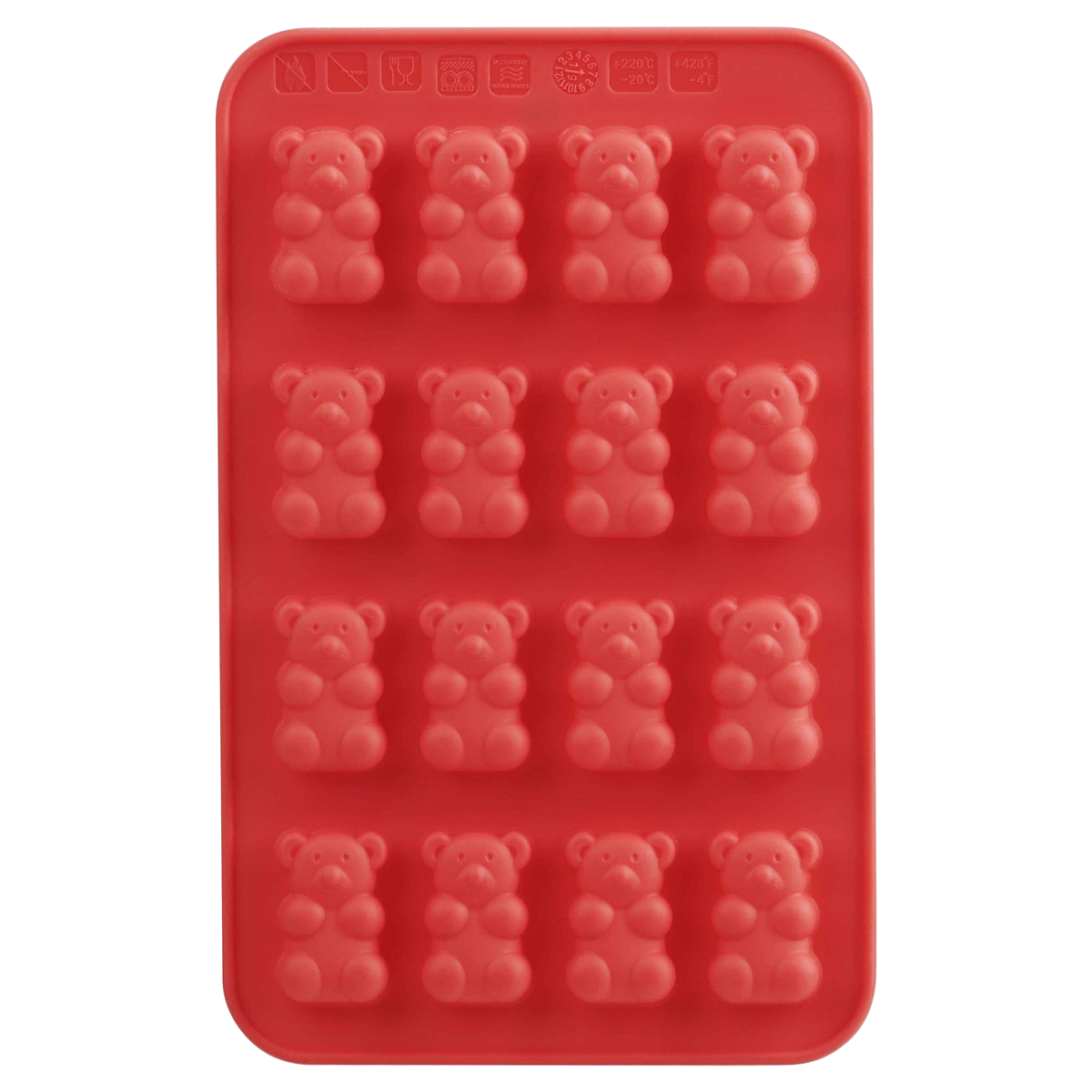 slide 5 of 5, Trudeau Silicone Treat Mold - Bears, 2 ct