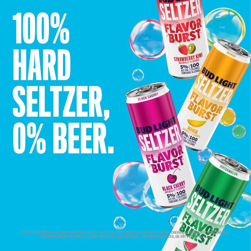 slide 6 of 11, Bud Light Seltzer Bud Light Hard Seltzer Variety Pack - 12pk/12 fl oz Cans, 12 ct; 12 fl oz
