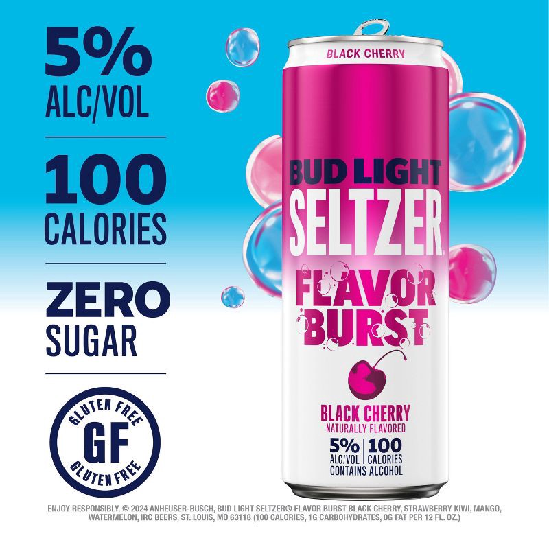 slide 2 of 11, Bud Light Seltzer Bud Light Hard Seltzer Variety Pack - 12pk/12 fl oz Cans, 12 ct; 12 fl oz