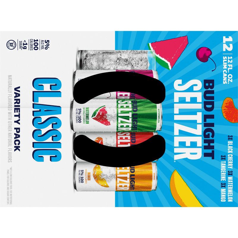 slide 7 of 11, Bud Light Seltzer Bud Light Hard Seltzer Variety Pack - 12pk/12 fl oz Cans, 12 ct; 12 fl oz