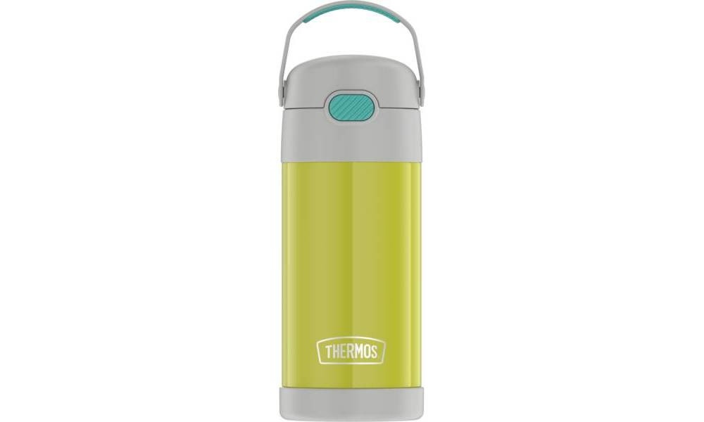 slide 2 of 9, Thermos 12oz FUNtainer Water Bottle with Bail Handle - Lime, 1 ct