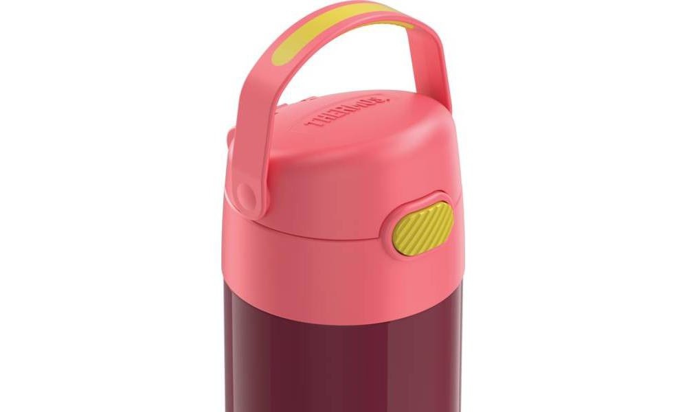 slide 5 of 9, Thermos 12oz FUNtainer Water Bottle with Bail Handle - Cherry, 1 ct