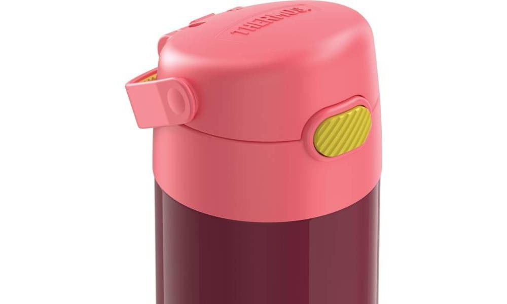 slide 6 of 9, Thermos 12oz FUNtainer Water Bottle with Bail Handle - Cherry, 1 ct