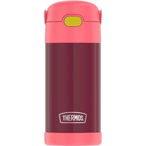 slide 1 of 9, Thermos 12oz FUNtainer Water Bottle with Bail Handle - Cherry, 1 ct