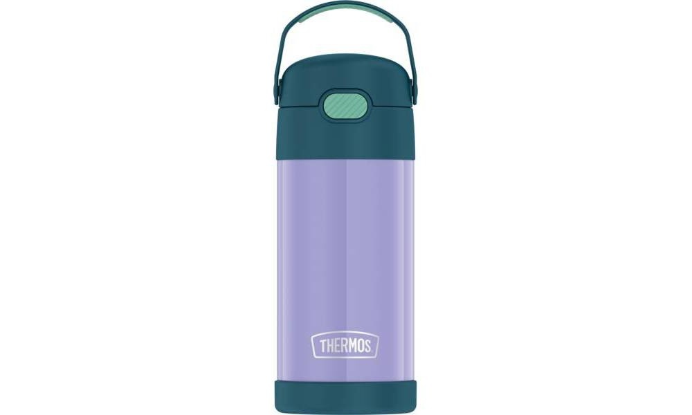 slide 2 of 9, Thermos 12oz FUNtainer Water Bottle with Bail Handle - Lilac, 1 ct