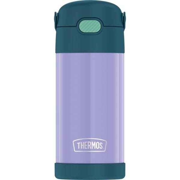 slide 1 of 9, Thermos 12oz FUNtainer Water Bottle with Bail Handle - Lilac, 1 ct