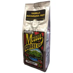 Maui Coffee Maui Vanilla Macadamia Nut Dark Roast Ground Coffee - 7oz
