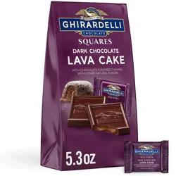 Ghirardelli Squares Lava Cake Dark Chocolate 5.3 oz