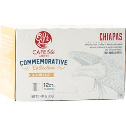 Cafe Ole CAFE Olé by H-E-B Commemorative Collection Medium Roast Chiapas Coffee Single Serve Cups