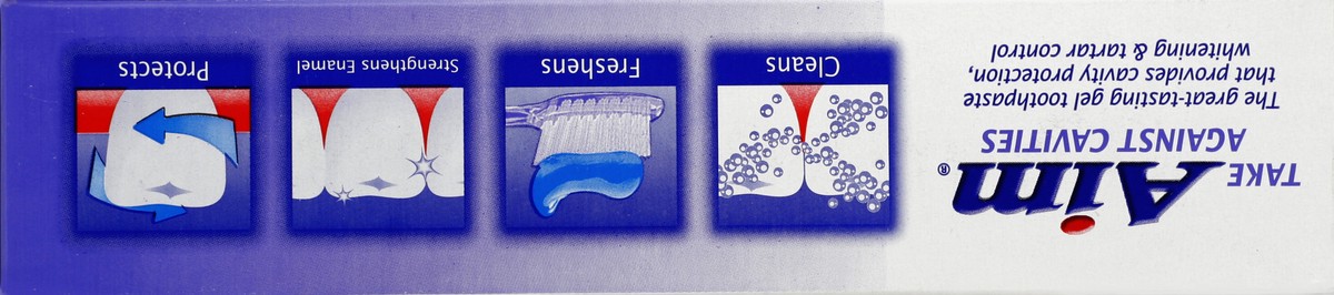 slide 5 of 5, Aim Toothpaste 6 oz, 6 oz