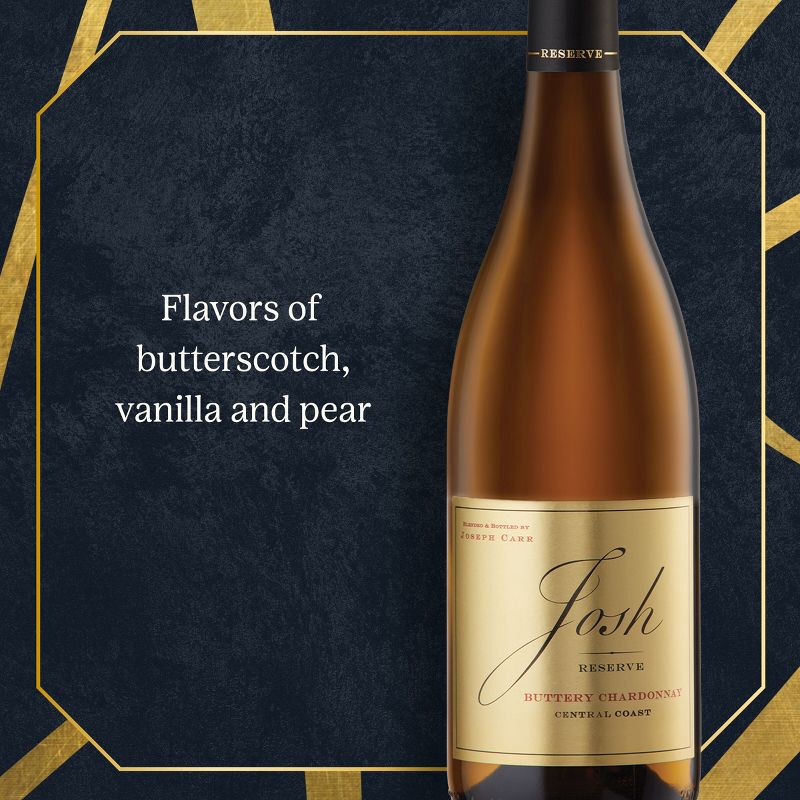 slide 3 of 7, Josh Cellars Josh Central Coast Reserve Buttery Chardonnay White Wine - 750ml Bottle, 750 ml