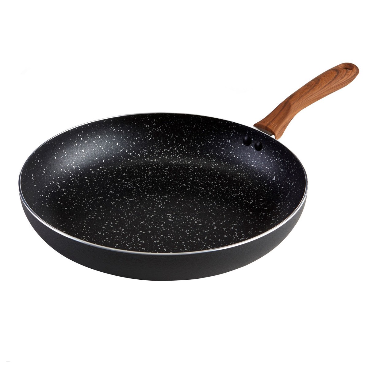 slide 1 of 9, IMUSA Stone Frying Pan - Black, 9.5 in