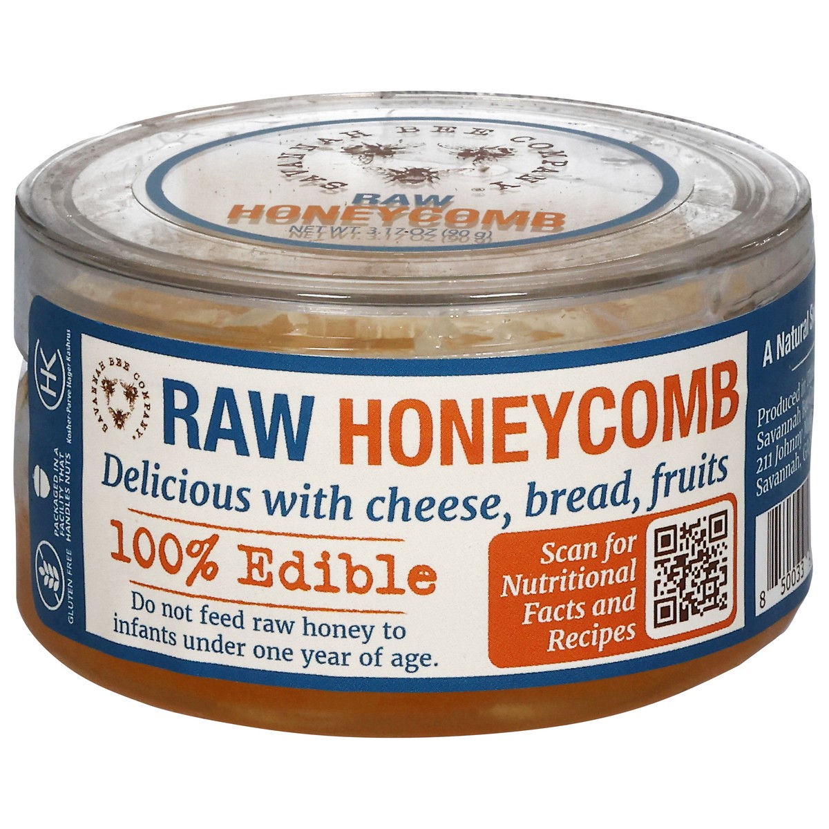 slide 4 of 12, Savannah Bee Company Raw Honeycomb 3.17 oz, 3.17 oz