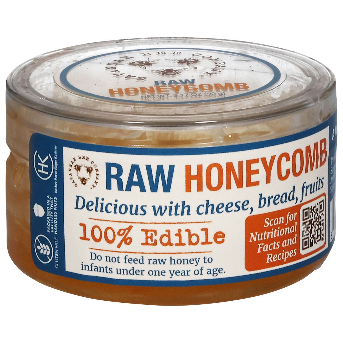slide 12 of 12, Savannah Bee Company Raw Honeycomb 3.17 oz, 3.17 oz