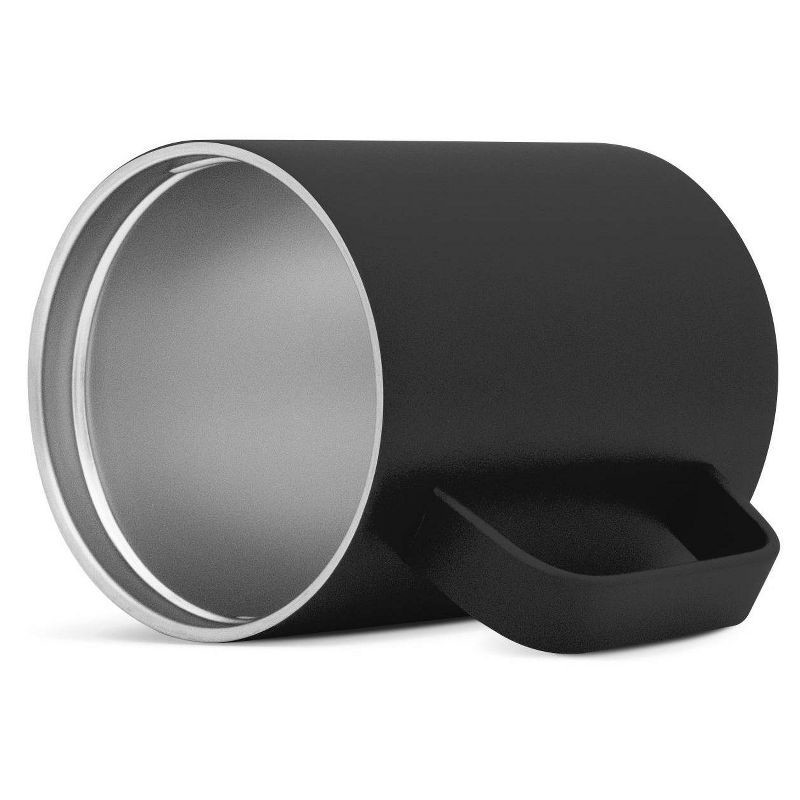 slide 3 of 4, Simple Modern 12oz Stainless Steel Scout Mug with Clear Flip Lid Black, 12 oz