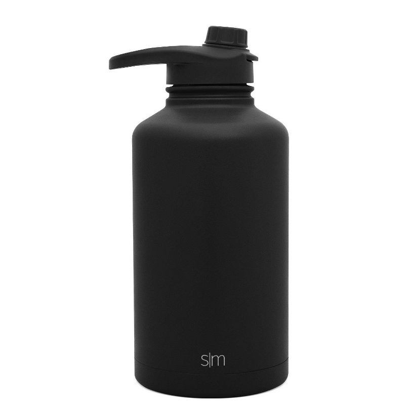 slide 1 of 3, Simple Modern 64oz Black Summit with Chug Lid, 64 oz