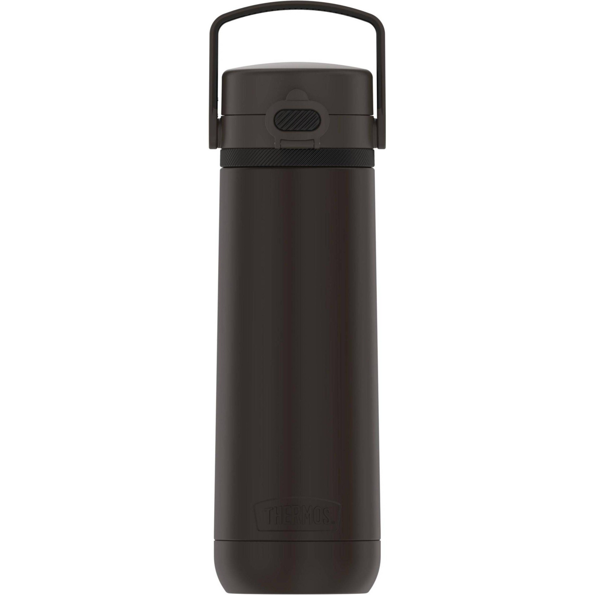 slide 1 of 3, Thermos Stainless Steel Direct Drink Bottle - Black, 16 oz