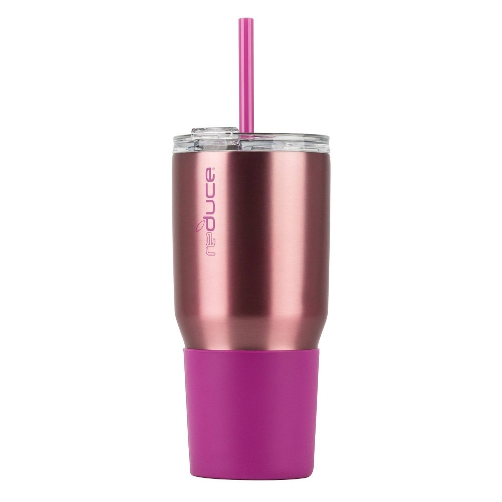 slide 2 of 8, Reduce Cold1 Stainless Steel Hydration Tumbler Rose Gold, 34 oz