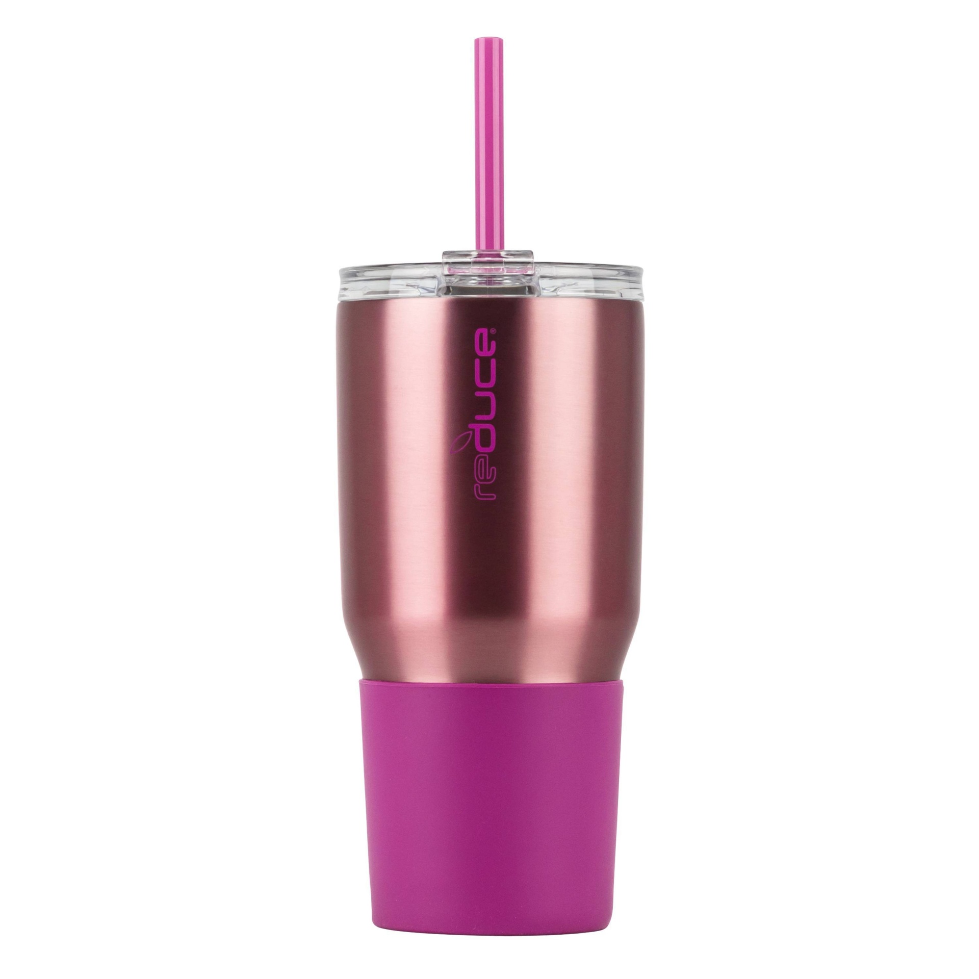 slide 1 of 8, Reduce Cold1 Stainless Steel Hydration Tumbler Rose Gold, 34 oz