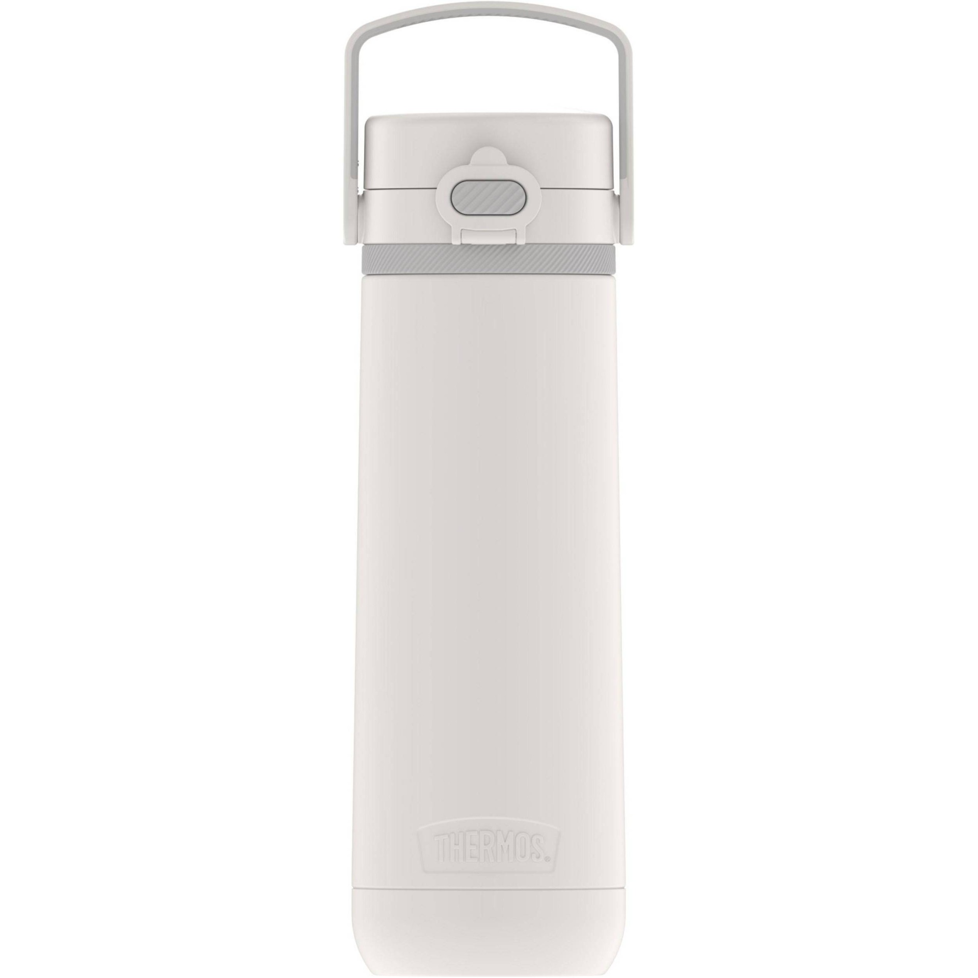 slide 1 of 3, Thermos Stainless Steel Direct Drink Bottle - White, 16 oz