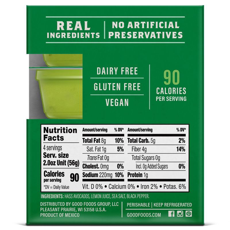 slide 6 of 11, Good Foods Avocado Mash - 8oz/4ct, 4 ct; 8 oz